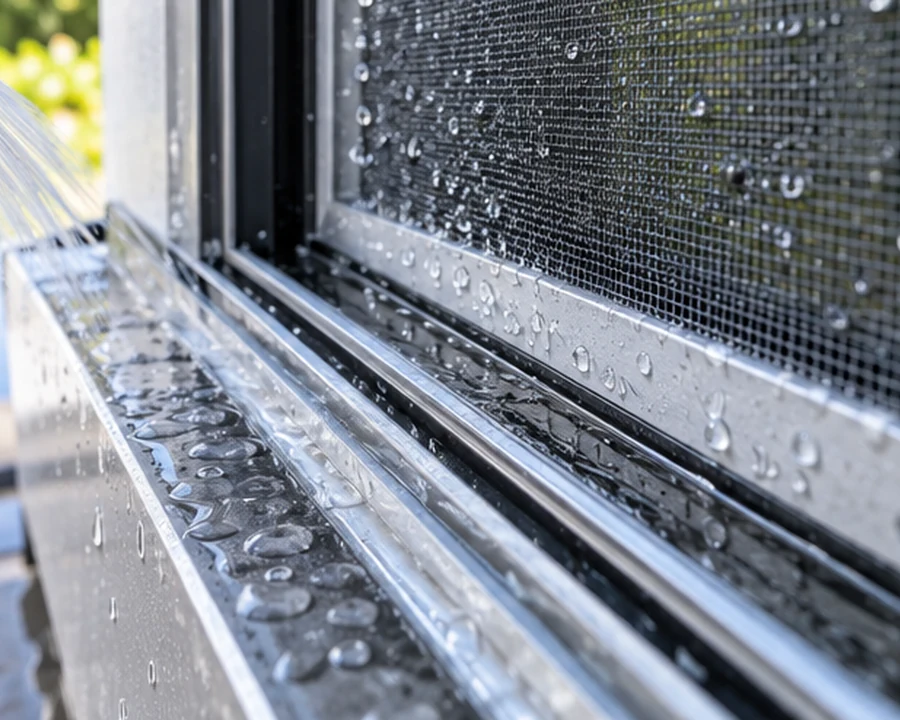 Tracks and flyscreens cleaning