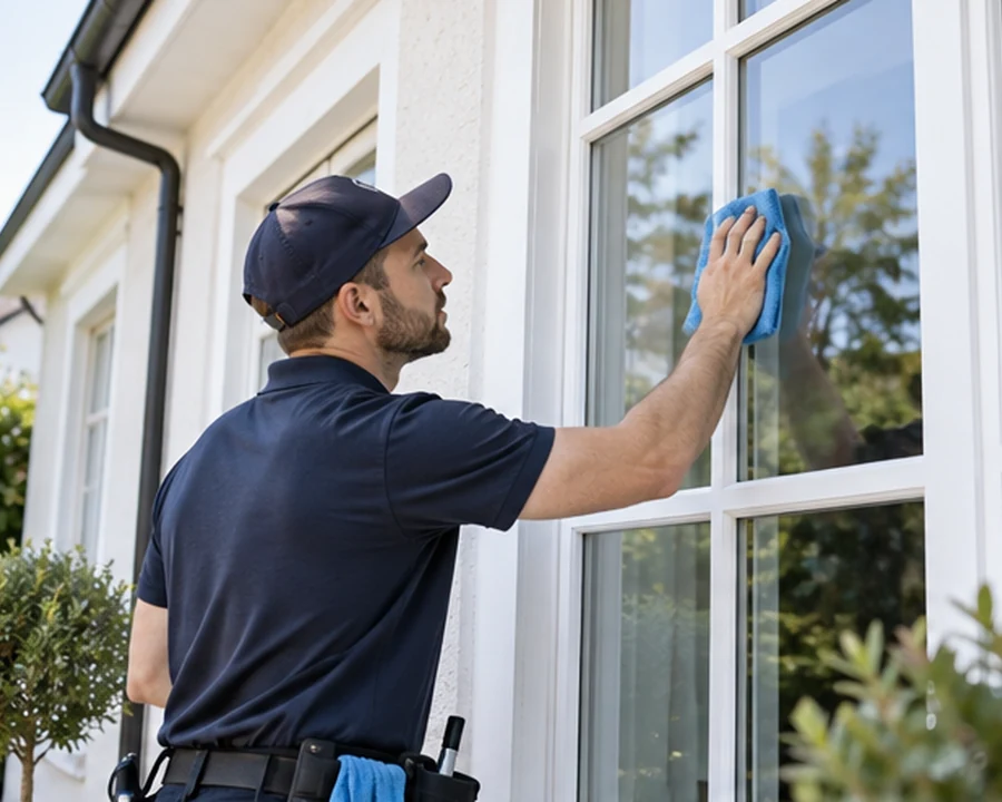Home window cleaning
